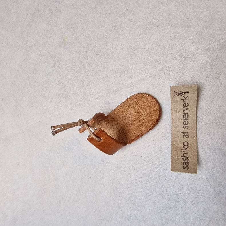 Sashiko Fingerb�l i l�der - one size