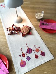 Broderi Salon med Pompstitch