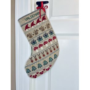 Christmas love julesok - broderikit - bestillingsvare