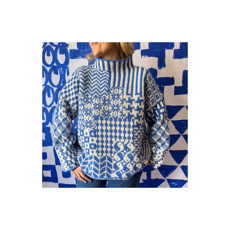 Nordic Mix Sweater - Strikkekit - xs