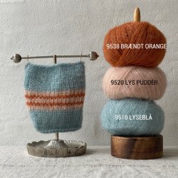 Karlas Sweater - strikkekit, Midnatssol - L (XL)