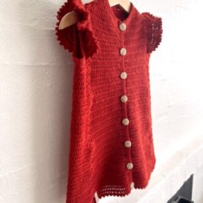 Josephines Kjole - garnpakke, Merino Knitting for Olive - 1/2 (2/3) r