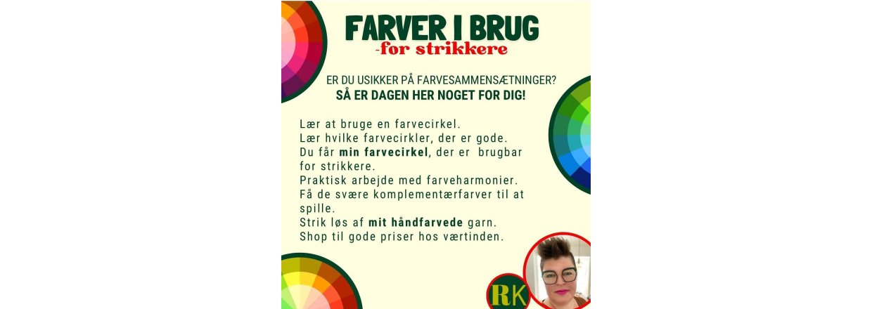 Farver i brug - for strikkere