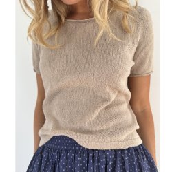 Fabienne Tee (LeKnit) - Garnpakke - 2XL (3XL)