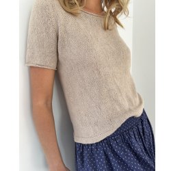Fabienne Tee (LeKnit) - Garnpakke - 2XL (3XL)