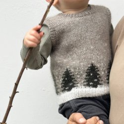 Snevest - strikkekit, Knitting for Olive - 
