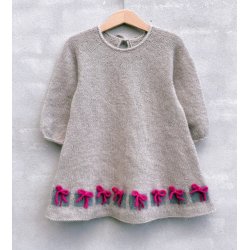 Julemorgen Kjole - strikkekit, Knitting for Olive - 1 (2) �r