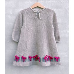 Julemorgen Kjole - strikkekit, Knitting for Olive - 1 (2) �r