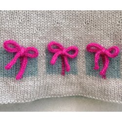 Julemorgen Kjole - strikkekit, Knitting for Olive - 1 (2) �r