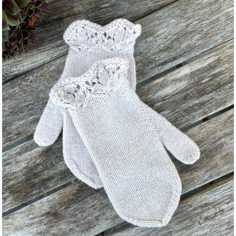 Erantis Gloves Junior - garnpakke, Merino Knitting for Olive - 1-12 �r