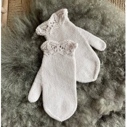 Erantis Gloves Junior - garnpakke, Merino Knitting for Olive - 1-12 �r