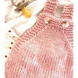Lillebrors Romper - garnpakke, Lamauld - 18-24 mdr