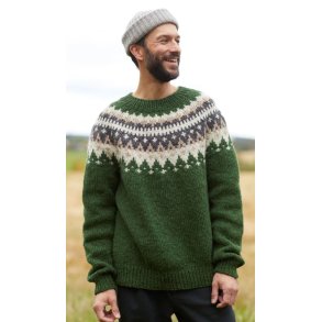 Varde Genser Herre (norsk opskrift) - strikkekit, Vams - S