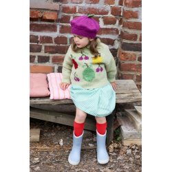 Frugtfestgenser grn (norsk opskrift) - strikkekit -4 (6) r