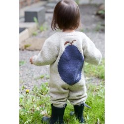 Predress (norsk opskrift) - strikkekit, Fivel, Lys beige meleret - 1/2 (1) r