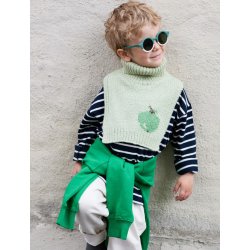 Frugthals Grn (norsk opskrift) - strikkekit, Fivel - 8 r