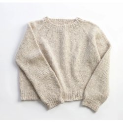 Gaya Hstgenser (norsk opskrift) - strikkekit, Alpakka Lin - XS (S)