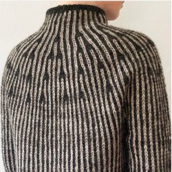 Branch Jumper - Garnpakke, Snefnug - 3XL