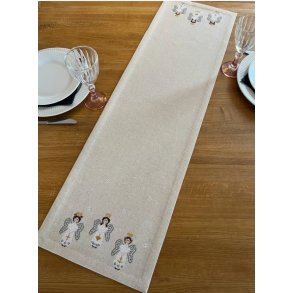 Julelber Angels - broderikit - bestillingsvare