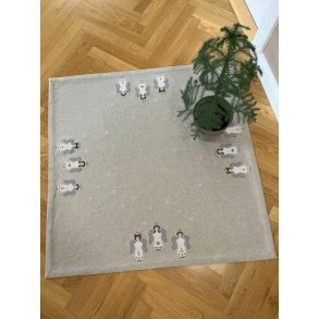 Lille  juletrstppe Angel - broderikit - bestillingsvare