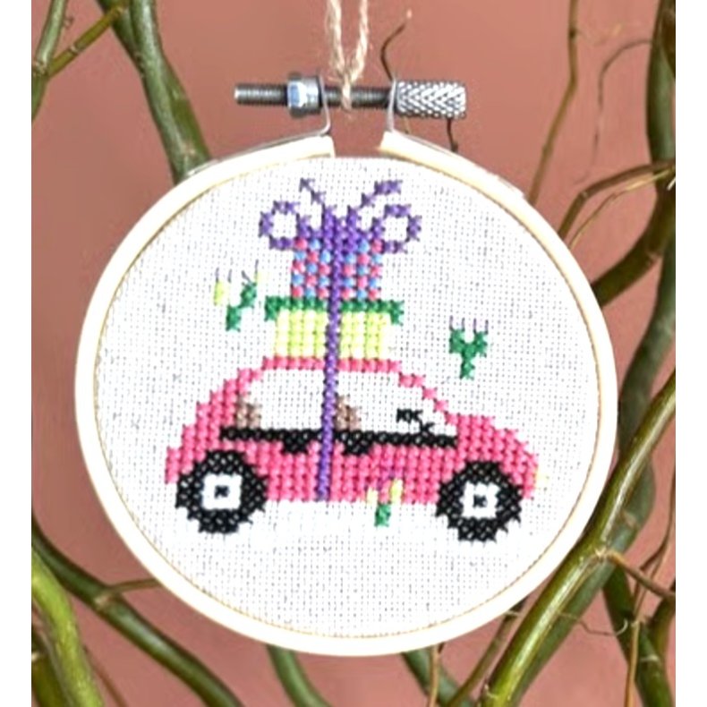 3 crazy  juleophng - broderikit - bestillingsvare