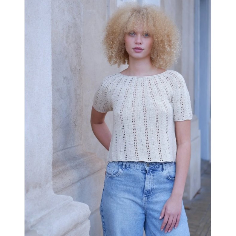 Bregne Tee - strikkekit - XL (2XL) 3XL