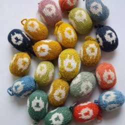 Pskeg med fr i 2 strrelser