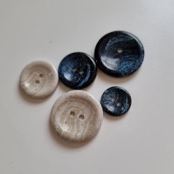 Knapper i genbrugs hamp