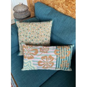 Waves n flowers pude - broderikit - bestillingsvare